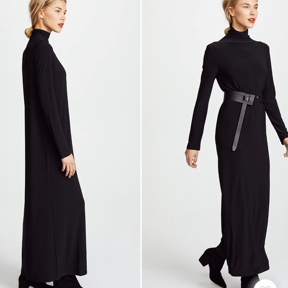 NORMA KAMALI TURTLENECK DRESS SMALL NEVER WORN - Picture 2 of 4